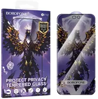 Borofone Grūdintas stiklas BF12 Armor Shield viso ekrano nuo šnipinėjimo skirtas iPhone 16 Pro Max