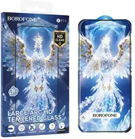 Borofone Grūdintas stiklas BF11 Armor Shield pilnas ekranas HD, skirtas iPhone 15 Pro