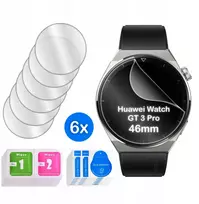 Plėvelė Huawei Watch Gt 3 Pro 46mm Hydrogelinė Apsaugos ekranui 6 vnt.