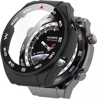Apsauginis dėklas su stiklu 2in1 Huawei Watch Ultimate