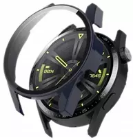 Ink mėlynas apsauginis dėklas + 9h stiklas, skirtas huawei watch gt 3 42mm