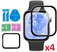 4 x Hybridinis 3d stiklas, skirtas Huawei Watch Fit 3