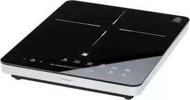 Wmf Kult X vienos indukcinės kaitlentės 2200 W iki 28 cm 1 kaitvietė 8 galios lygiai keptuvės aptikimas jutiklinis ekranas stiklo keramika laikmačio funkcija