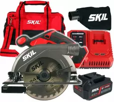 Akumuliatorinis diskinis pjūklas 54mm 20v 3520 Skil 1x4,0ah + krepšys