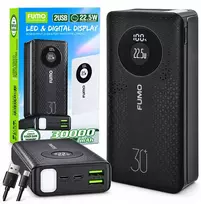 Išorinė baterija FUMO, 30 000 mAh
