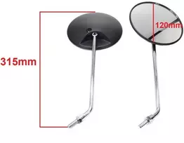 Other M8 APVALUS VEIDRODĖLIS SIMSON S50 S51 S70 S53 S83 SR50 SR80 KR51/2 FI120mm DE