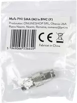 PNI SMA (M) į BNC (F) kištukas
