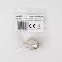 PNI Kištukas PL259 kabeliui RG58, kodas T292.02
