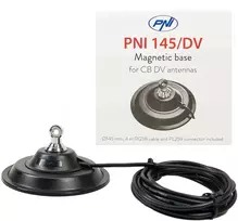 Magnetinis pagrindas PNI 145/DV 145mm su 4m kabeliu ir PL259 jungtimi