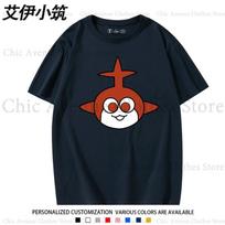 Anime Mahou Shoujo Magical Destroyers Cosplay Costume Short Sleeve Tee Daily Summer Tops Cotton Tshirt for Unisex Women 3XL black