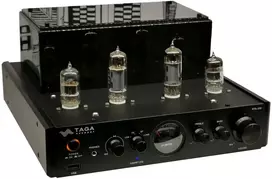 Taga Harmony Hta-25b juodas Usb Bluetooth hibridinis lempinis stereo stiprintuvas