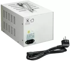 Peak Tech P 2240 - izoliacinis transformatorius, apsaugos klasė 1, mobilus naudojimas, 230 V, 500 W - 160 x 125 x 235 mm ir Peak Tech P 8200 - matavimo priedų rinkinys skaitmeniniam multimetrui - 14 dalių, įskaitant krepšį