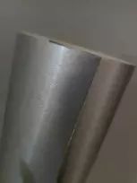 Oracal šlifuoto sidabro spalvos plėvelė 152x50cm šaldytuvo baldų apdailos Inox