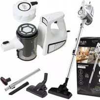 Adler Vertikalus dulkių siurblys be maišelio, galingas 800w, cikloninis, baltas