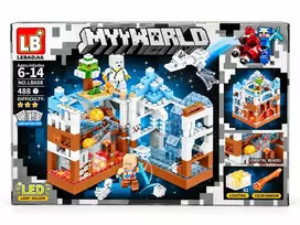 Konstruktorius LED MineCraft My World LB 608