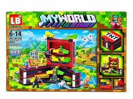 Konstruktorius LED MineCraft My World LB 1202