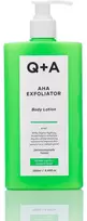 Q+A AHA Exfoliator Losjonas kūnui šveičiamasis kūno losjonas, 250 ml