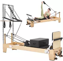 VEVOR Pilates reformeris su bokštu 2,4 m