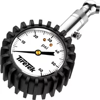 TIRETEK padangų slėgio manometras 0–60 PSI, 5 cm ciferblatas, TT-GS06-QBR2