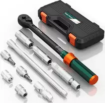 NADOKHI dinamometrinių raktų rinkinys 3/8", 5–60 Nm, 10 dalių NDK-BT02-60-Set