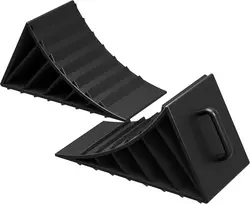 Wiltec ratų atraminiai pleištai automobiliui ir priekabai, HDPE, 2 vnt., iki 2 t, 65597