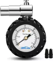 GODESON dviračio padangų slėgio matuoklis Presta vožtuvams 0–30 psi GD005B-30
