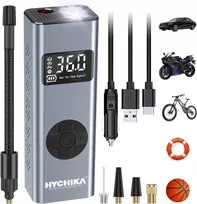 HYCHIKA nešiojamas elektrinis oro kompresorius 12 V, 6000 mAh, 150 PSI, MS22C-002