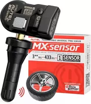Autel TPMS padangų slėgio jutiklis, dviejų dažnių, programuojamas MX-Capteur Caoutchouc