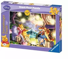 Ravensburger grindų dėlionė „Disney Mikė Pūkuotukas ir draugai“, 24 det.