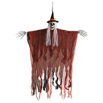 Halloween Decorations Ghastful Terrifying Skull Head Doll Holiday Adornment Gift Glowing Haunted House Embellishments brown