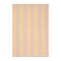 Rankų darbo geltonos spalvos/smėlio spalvos iš vilnos mišinio kilimas 200x300 cm Sissel – Jotex