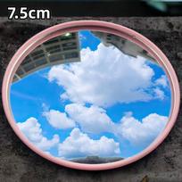 Selfie Photo Convex Mirror Travel Makeup Beauty Tool Lightweight Portable Design for  Touch Ups blue
