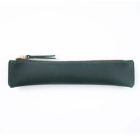 Unisex Genuine Leather Pencil & Stylus Case - Portable and Protective Mini Pen Case