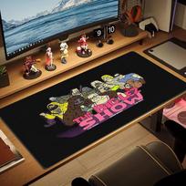 The Big Lez Show Large Size Mouse Pad Large Gaming Table Cushion Non-slip Laptop Tablet Big Mousepad XXL Mat Mini PC Playmat With Lock edge 30cmx60cm(11.8x23.6inch)