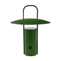 Žalios spalvos iš metalo stalinis šviestuvas LED su pritemdymo funkcija (aukštis 24 cm) Venna – Jotex
