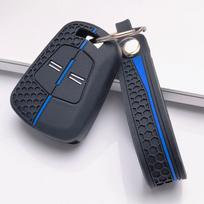 Key Fob Cover for Opel Astra Corsa Insignia Mokka Zafira Vectra Signum Meriva Anti-Scratch Guard Shockproof Protection Soft Grip Texture gray