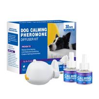 Dog Calming Liquid Pheromone Spray Pet Pheromone Emotional Soothing Agent Anti-Stress Electric Heating Set For Cats, Dogs gray