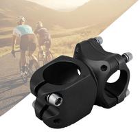 25.4*38 Aluminum Alloy Mountain Bike Short Handlebar Fixed Stem Cycling Accessory Black gray