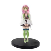 Parduodama Demon Slayer Anime Veiksmo Figūrėlė - Kamado Tanjirou su Agatsuma Zenitsu Ir Nezuko PVC Modelio Žaislai white