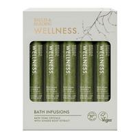 Baylis & Harding Ginger, Lime & Basil Bath Salts Set - Dárková sada solí do koupele ( 5 ks )