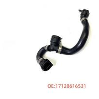 Radiator Coolant Vent Hose for BMW F33 F83 - Part 17128616531 17128616531 black