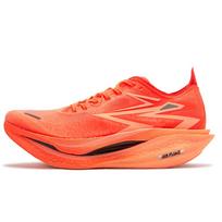 361 Fabric Low top Full Length Carbon Plate Casual Marathon Racing Running Shoes Unisex Orange Red 672512205-5 44 red
