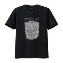 Portal Band Inspired Larvae Song T Shirt for Heavy Metal Rock Design vintage Washed Breathable designer clothes Casual S gray