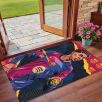 Anti‑Slip Crystal Velvet Floor Rug, Lamine Yamal Design Carpet for Indoor Living Bedroom Home Decoration 40cmx60cm