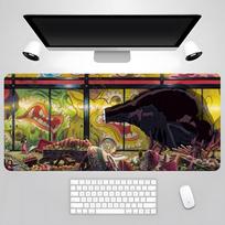 Anime S-kelionė pas Dvasias Pelės kilimėlis Žaidėjui PC Žaidimų priedai Guminis kilimėlis XXL Stalo kilimėlis Kilimėliai Klaviatūros spintelė Pelė Nešiojami kompiuteriai 700x300x2mm