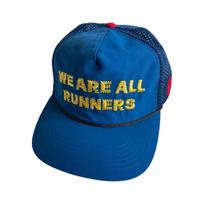 Alex Zono x Wherever We Are All Runners Trucker Hat Blue ONE SIZE