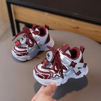 Breathable Sports Shoes, Baby Soft Sole Anti-slip Shoes, Baby Learning Shoes 21 brown
