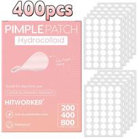 Pimple Spot Treatment Stickers Invisible Clear Hydrocolloid Acne Patch Set 200/400/800pcs for Daily Face Care A2 white
