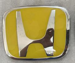 Automobilio priekinės ir galinės emblemos lipdukas priekinėms grotelėms, priedas Honda Civic FIT Accord Prelude CRV 5-osios kartos Mugen City CRZ CRX Jazz HRV Pilot 84mm x 71mm