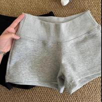 Korean Style Women's Slimming Casual Sports Shorts S [75-90 lbs] gray